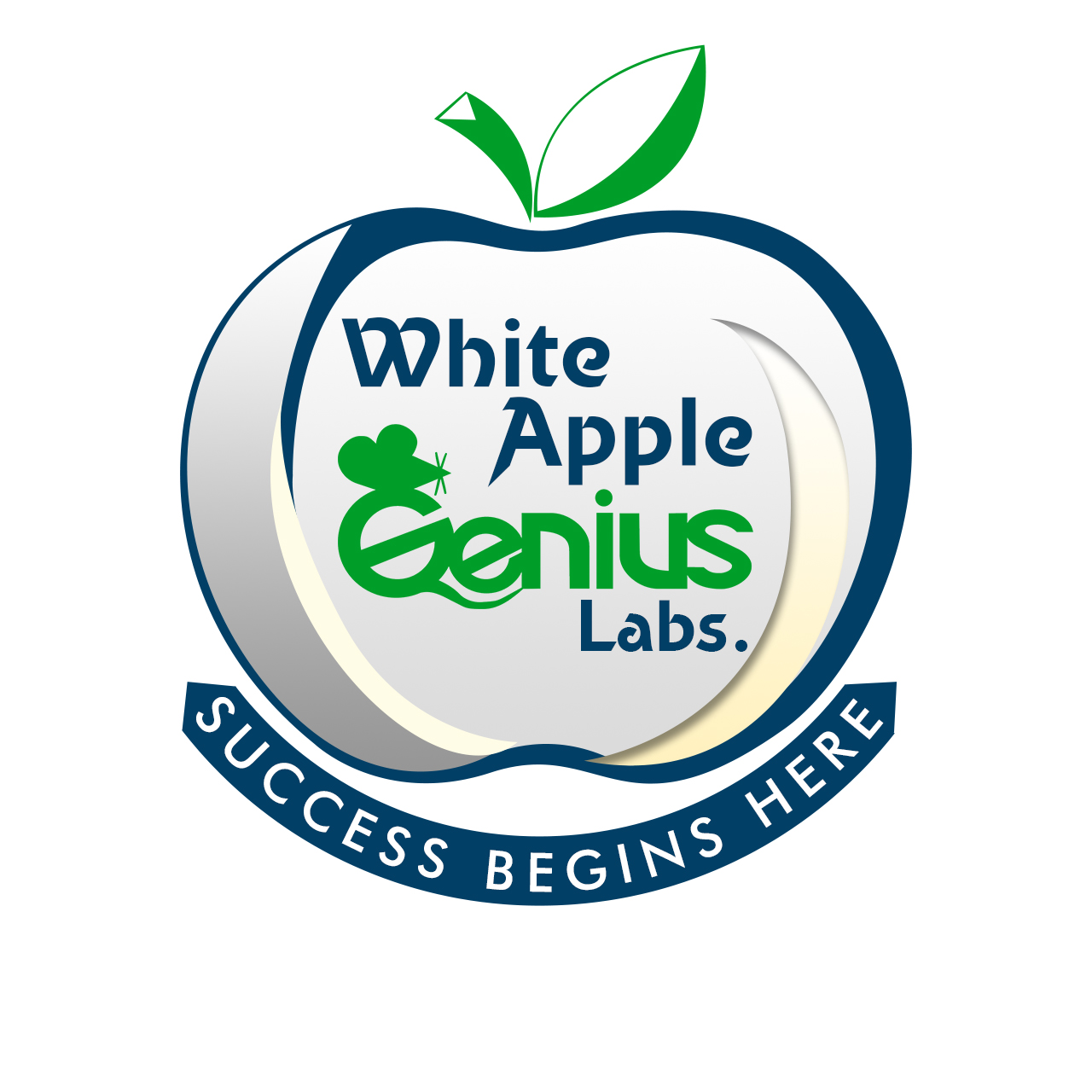 White Apple Genius Labs